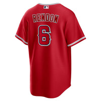 Los Angeles Angels Anthony Rendon Red Alternate Replica Player Name Jersey