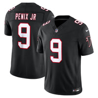 Atlanta Falcons Michael Penix Jr. Black Alternate Throwback Vapor F.U.S.E. Stitched Limited Jersey