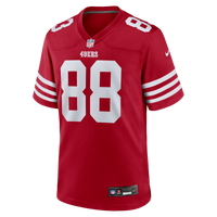 San Francisco 49ers Jake Tonges Scarlet Team Game Jersey