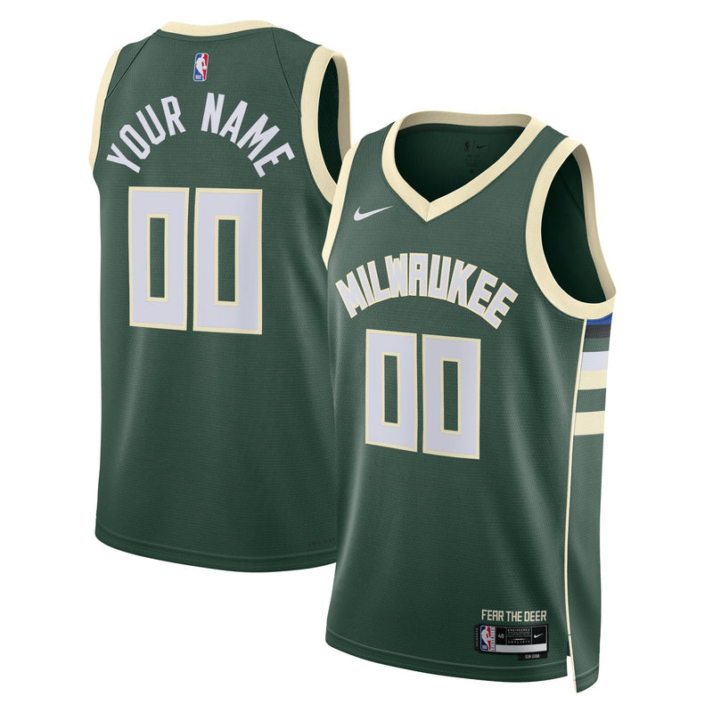 Milwaukee Bucks Icon Swingman Jersey - Custom
