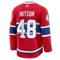 Montreal Canadiens Lane Hutson Red Home Premium Jersey