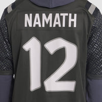 New York Jets Joe Namath Gotham Green 2025 Rivalries Collection Retired Player Game Jersey