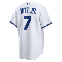 Kansas City Royals Bobby Witt Jr. White Home Replica Jersey