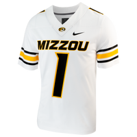 #1 Missouri Tigers Replica Football Jersey - White