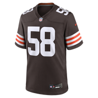 Cleveland Browns Austin Barber Brown Team Game Jersey