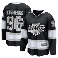 Los Angeles Kings Andrei Kuzmenko Black Home Breakaway Jersey