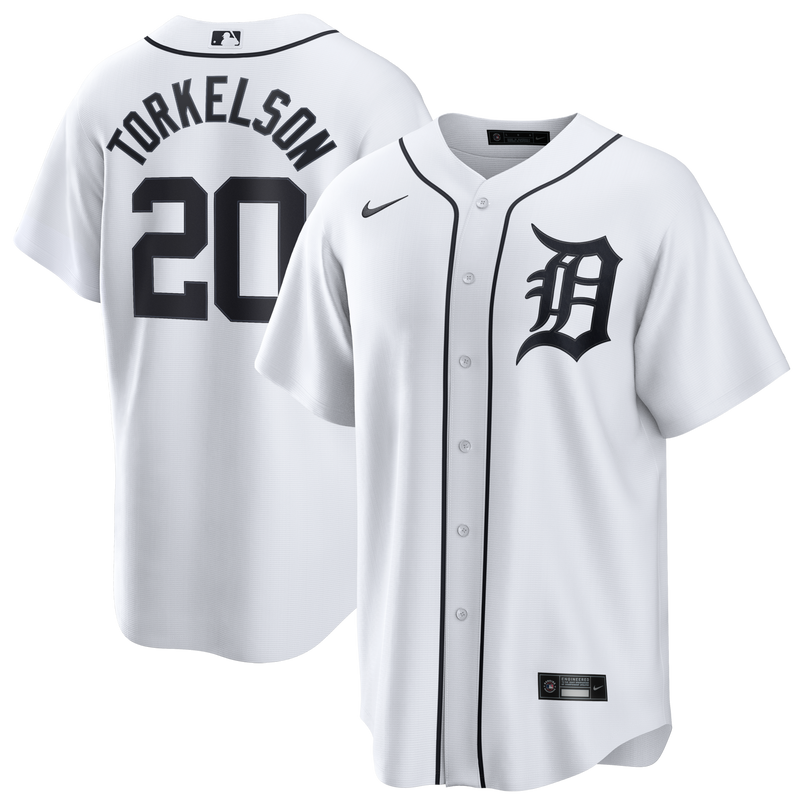 Detroit Tigers Spencer Torkelson White Home Replica Jersey