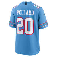 Tennessee Titans Tony Pollard Light Blue Game Jersey