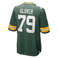 Green Bay Packers Travis Glover Green Game Jersey