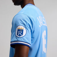 Kansas City Royals Bo Jackson Light Blue Throwback Cooperstown Collection Limited Jersey