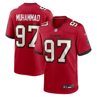 Tampa Bay Buccaneers Al-Quadin Muhammad Red Team Game Jersey