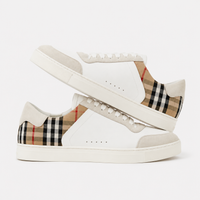 Burberry Vintage Check Sneakers White - Unisex