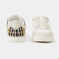 Burberry Vintage Check Sneakers White - Unisex