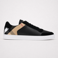 Burberry Vintage Check Sneakers Black - Unisex