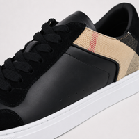 Burberry Vintage Check Sneakers Black - Unisex