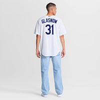 Los Angeles Dodgers Tyler Glasnow White Home Replica Jersey