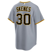 Pittsburgh Pirates Paul Skenes Gray Road Replica Jersey