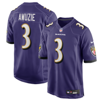 Baltimore Ravens Chidobe Awuzie Purple Team Game Jersey