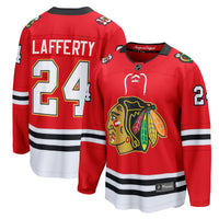 Chicago Blackhawks Sam Lafferty Red Centennial Breakaway Player Jersey