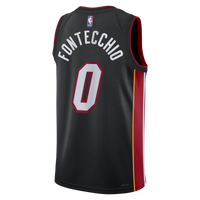 Miami Heat Icon Edition Swingman Jersey - Black - Simone Fontecchio