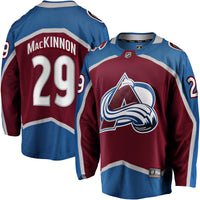 Colorado Avalanche Nathan MacKinnon Burgundy Home Breakaway Jersey