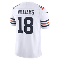 Chicago Bears Caleb Williams White Alternate Vapor F.U.S.E. Stitched Limited Jersey
