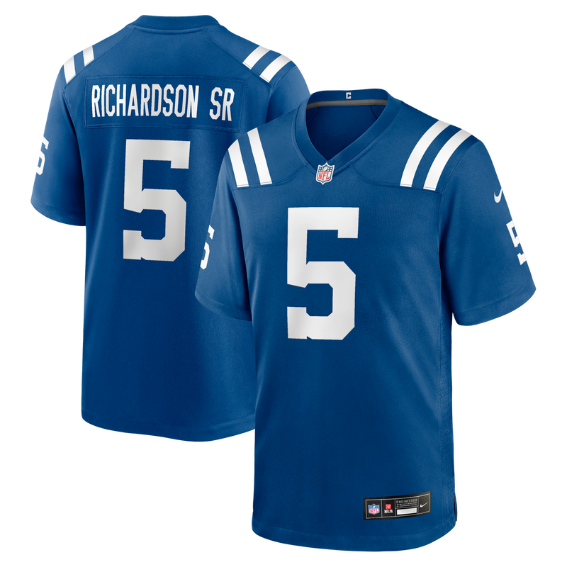Indianapolis Colts Anthony Richardson Sr. Royal Team Game Jersey