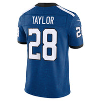 Indianapolis Colts Jonathan Taylor Royal Alternate Indiana Nights Vapor F.U.S.E. Stitched Limited Jersey