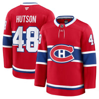 Montreal Canadiens Lane Hutson Red Home Premium Jersey