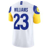 Los Angeles Rams Kyren Williams White Vapor F.U.S.E. Stitched Limited Jersey