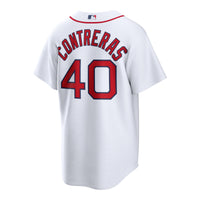 Boston Red Sox Willson Contreras White Home Replica Jersey