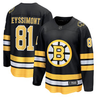 Boston Bruins Michael Eyssimont Black Home Breakaway Player Jersey