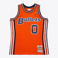 Washington Bullets Gilbert Arenas 2004 Alternate Authentic Jersey - Orange