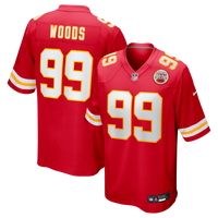 Kansas City Chiefs Peter Woods Red 2026 NFL Draft First Round Pick No. 29 Team Game Jersey