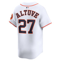 Houston Astros Jose Altuve White Home Limited Player Jersey