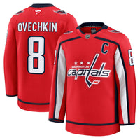 Washington Capitals Alexander Ovechkin Red Home Premium Jersey