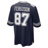 Dallas Cowboys Jake Ferguson Navy Team Game Jersey