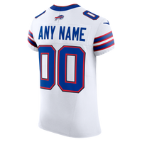 Buffalo Bills White Vapor F.U.S.E. Elite Custom Jersey