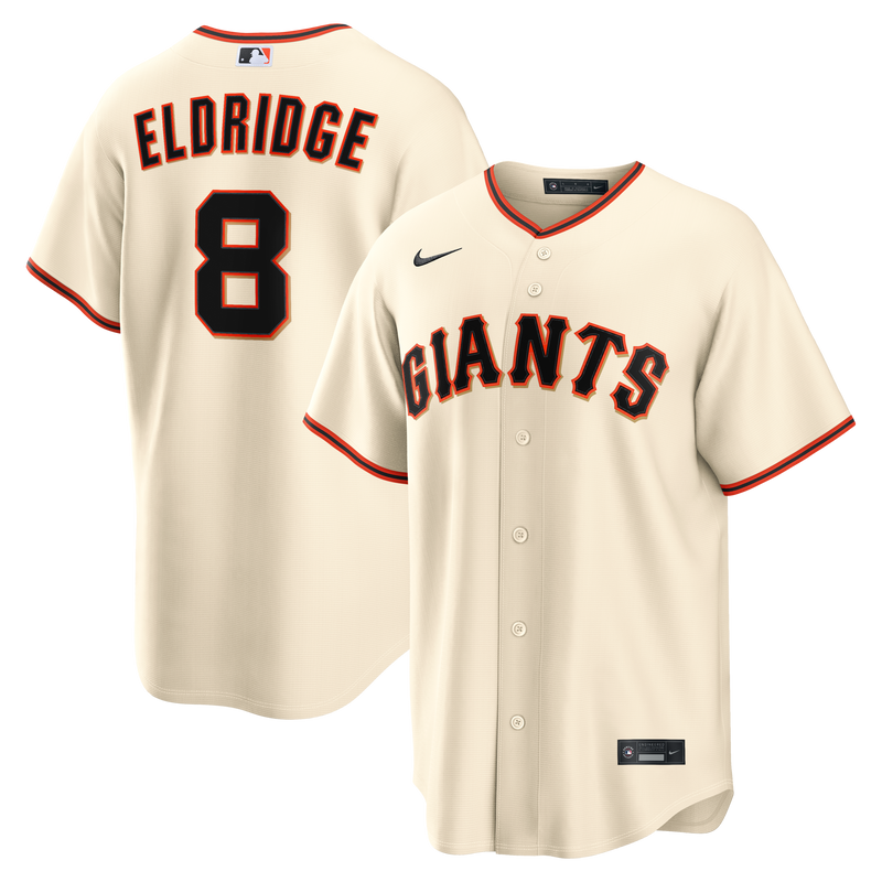 San Francisco Giants Bryce Eldridge Cream Home Replica Jersey
