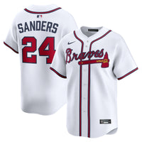Atlanta Braves Deion Sanders White Limited Player Jersey