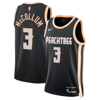 Atlanta Hawks 2025/26 City Edition Swingman Jersey - Black - CJ McCollum