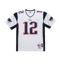 New England Patriots Tom Brady White 2000 Authentic Jersey