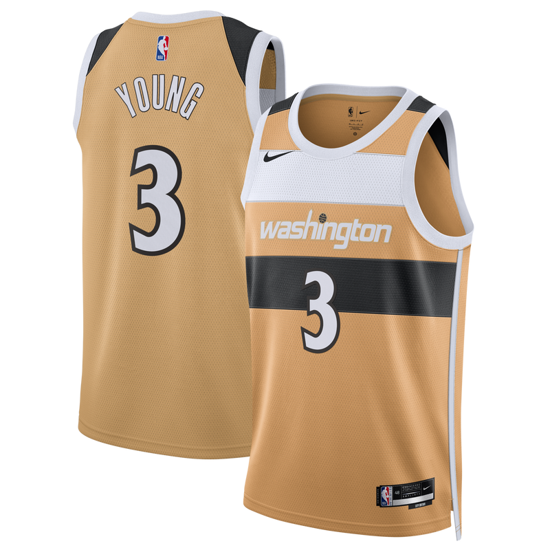 Washington Wizards 2025/26 City Edition Swingman Jersey - Tan - Trae Young