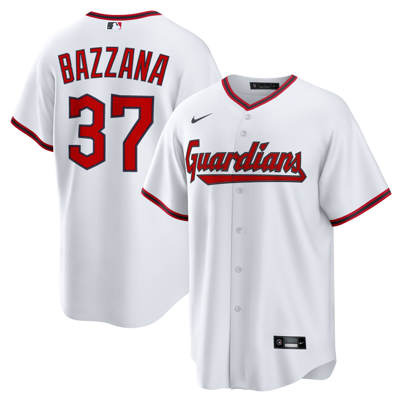 Cleveland Guardians Travis Bazzana White Home Replica Jersey