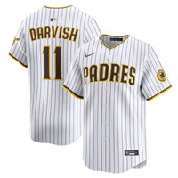 San Diego Padres Yu Darvish White Home Limited Player Jersey