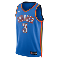 Oklahoma City Thunder Icon Edition Swingman Jersey - Blue - Jared McCain