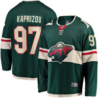 Minnesota Wild Kirill Kaprizov Green Home Breakaway Replica Jersey