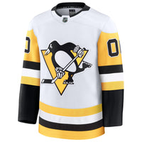 Pittsburgh Penguins White Away Premium Custom Jersey