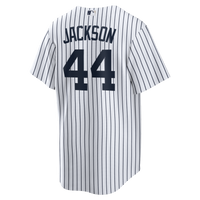 New York Yankees Reggie Jackson White Home Retired Player Replica Jersey