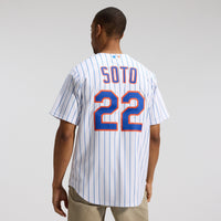 New York Mets White Home Replica Player Jersey